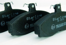 Новые дисковые тормозные колодки Starline