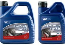 Новинка – моторное масло VatOil SynTech LL-X 5W-50